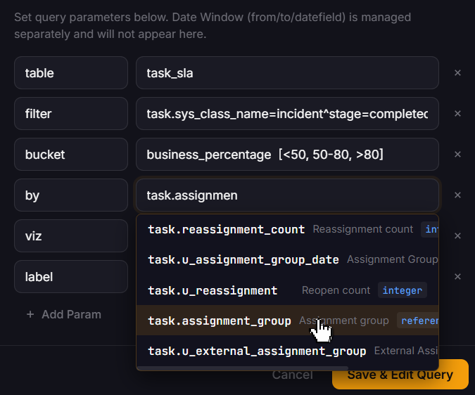 Dot-walk autocomplete in visual editor